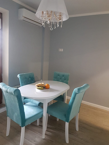 Стул Amelia white / fabric tiffany фото покупателя 6